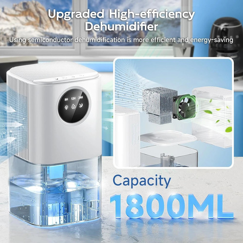 Dehumidifier white for home - dehumidifier,