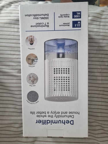 Compact dehumidifier litre - dehumidifier, 1-litre