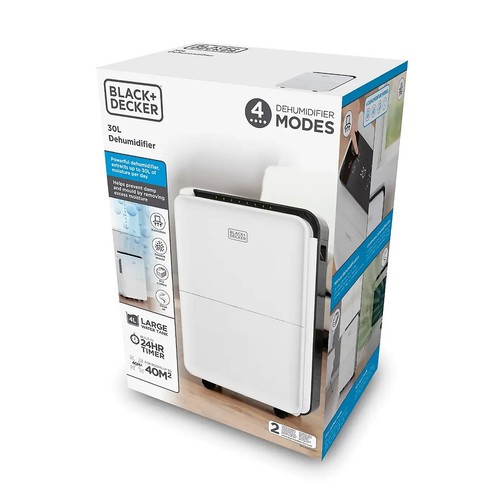 Black decker dehumidifier 30 - dehumidifier,