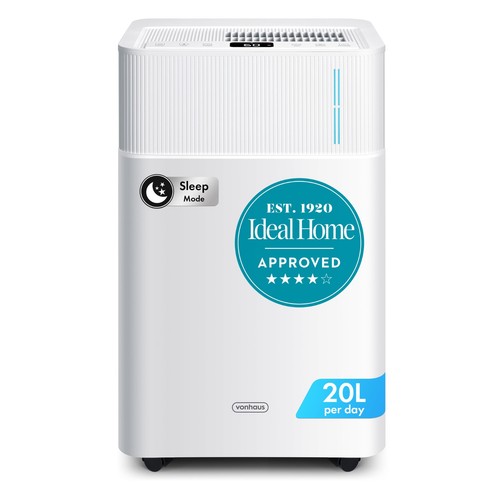 Vonhaus dehumidifier 20l - vonhaus, 20l/day
