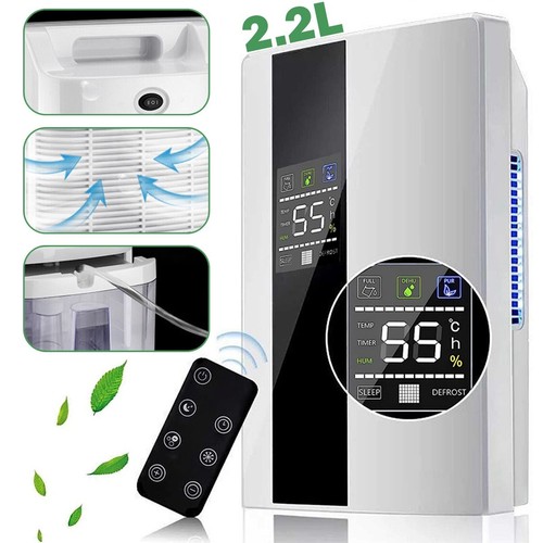 Portable dehumidifier - 2.2l,
